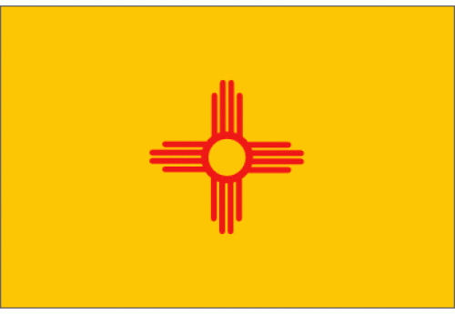 5'x8' New Mexico State Flag Nylon